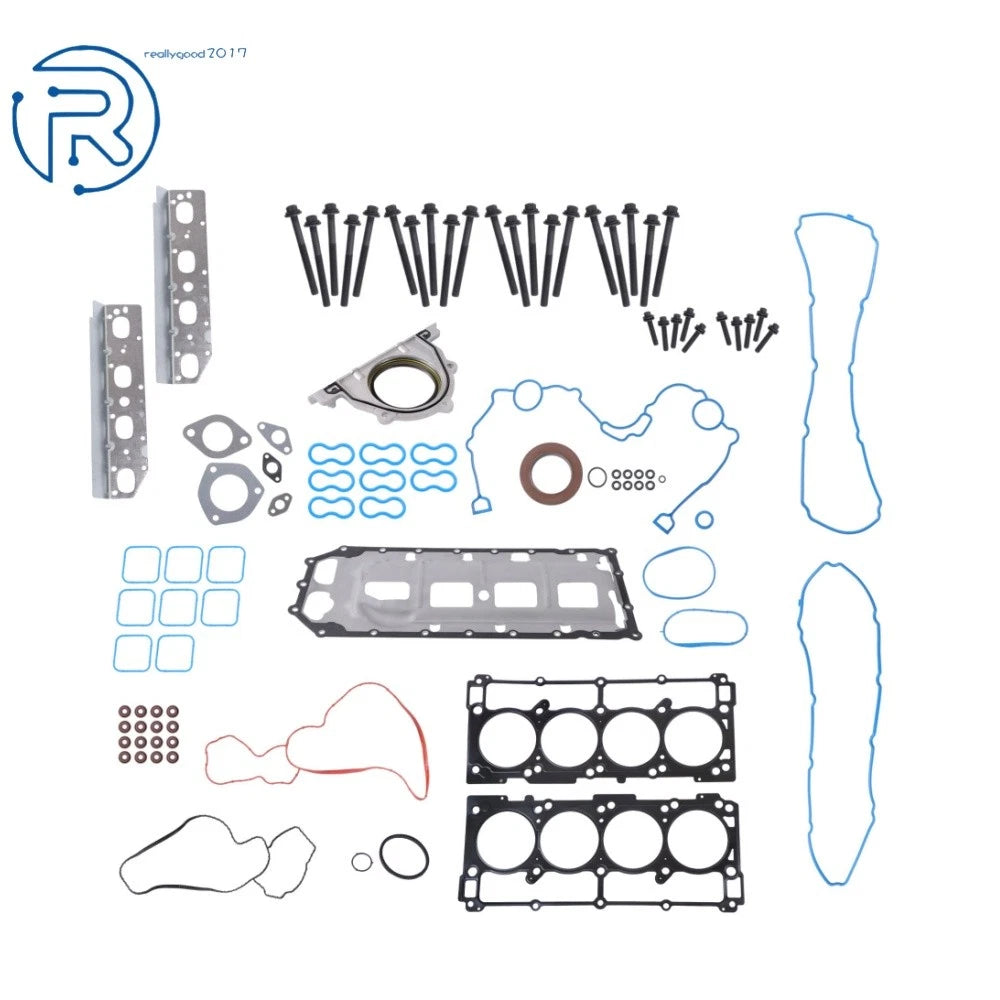 Full Gasket Set with Head Bolts for Chrysler Aspen Jeep Dodge Ram 1500 2500 3500 (2007–2009)