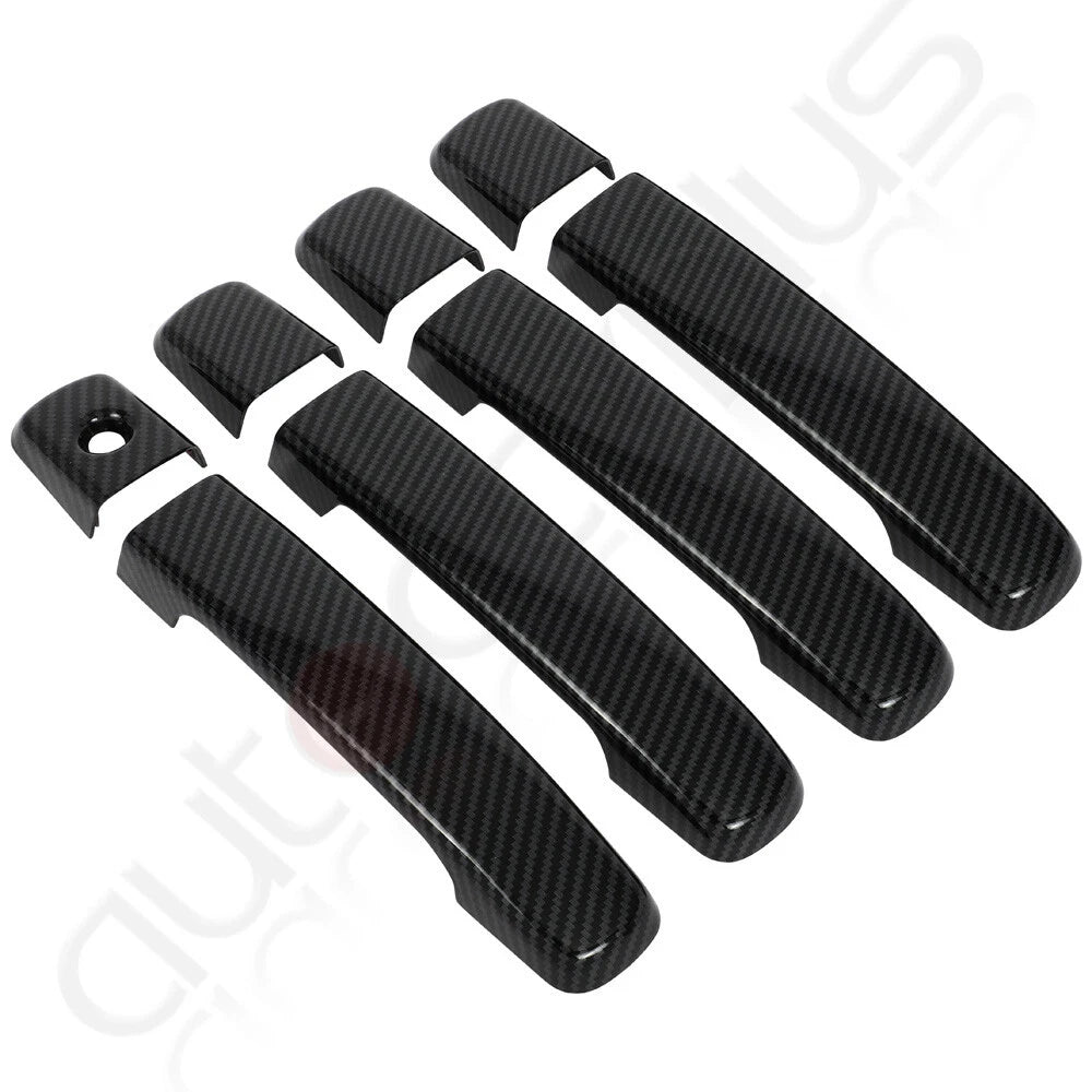 Set of 4 Carbon Fiber Door Handle Covers for Nissan Altima (2007–2013)
