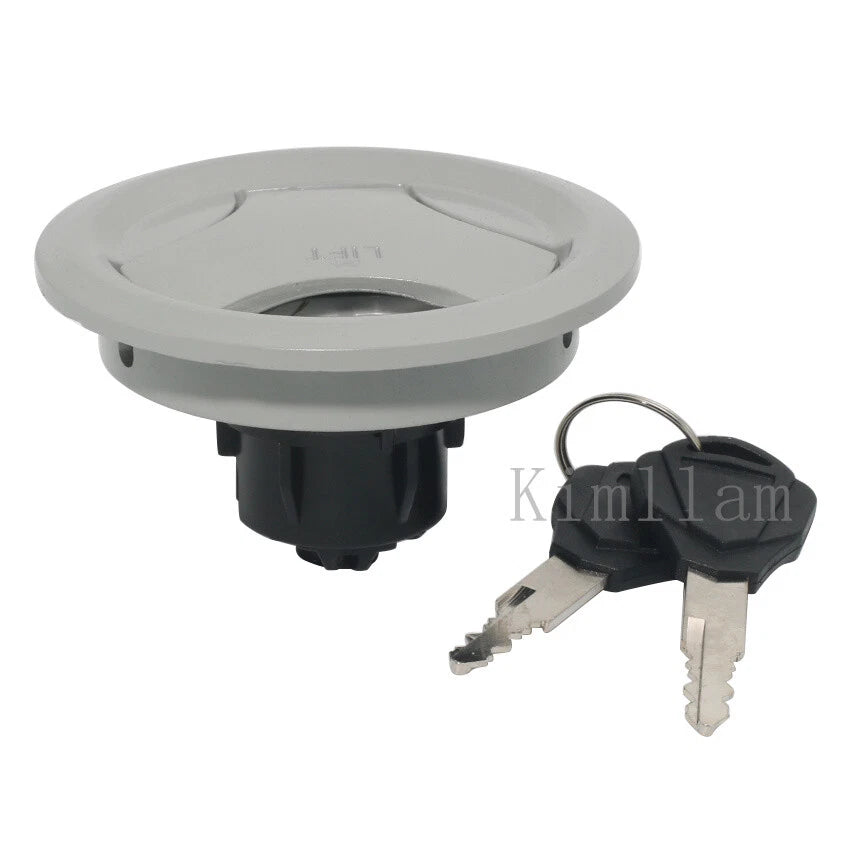 Fuel Gas Tank Cap Cover Keys for Yamaha YZF-R125 (2008–2016) MT125 (2015–2019)
