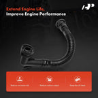Crankcase Breather Hose for BMW X5 E53, X3 E83, Z4 E85, Z3 E36, E39 (2000-2006)