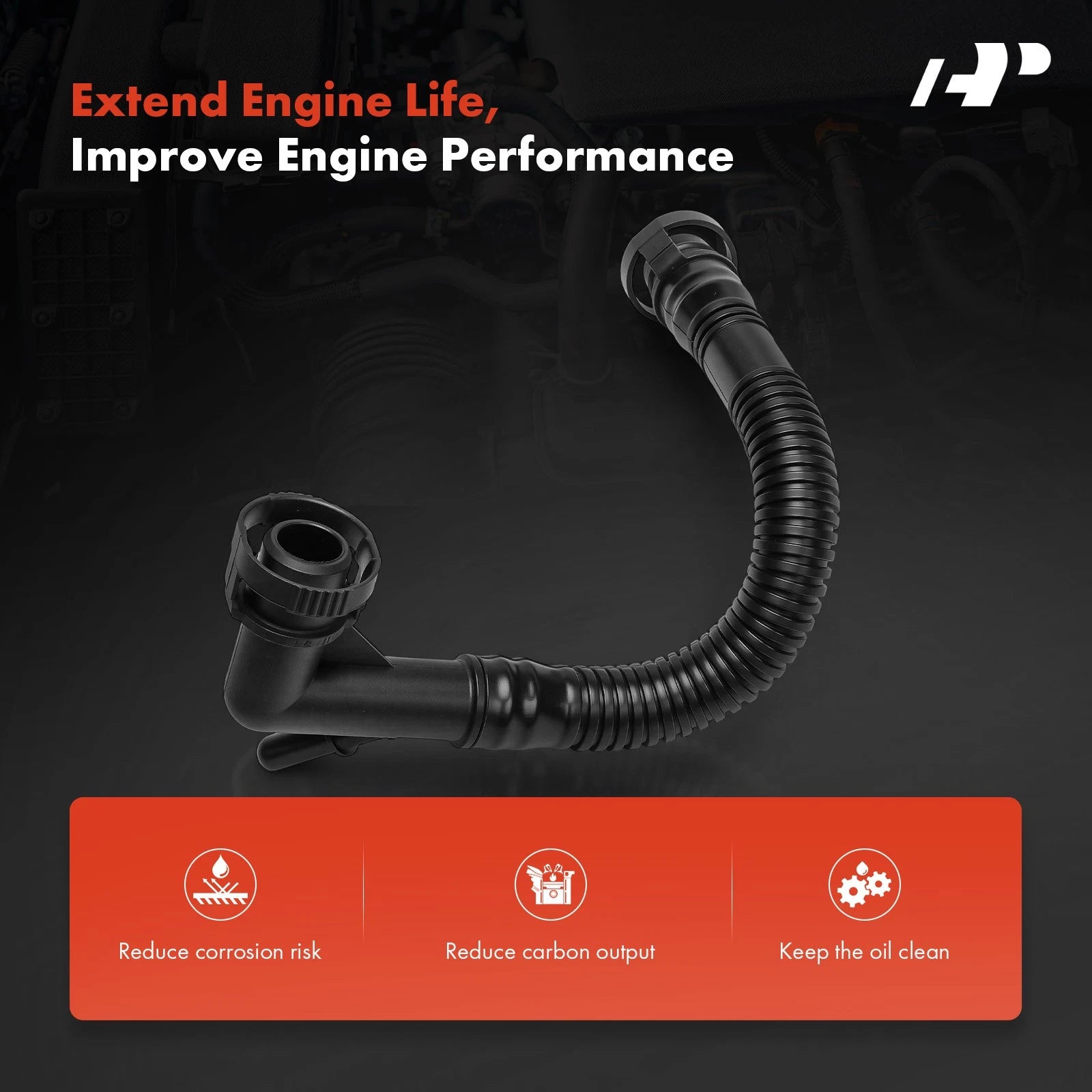 Crankcase Breather Hose for BMW X5 E53, X3 E83, Z4 E85, Z3 E36, E39 (2000-2006)