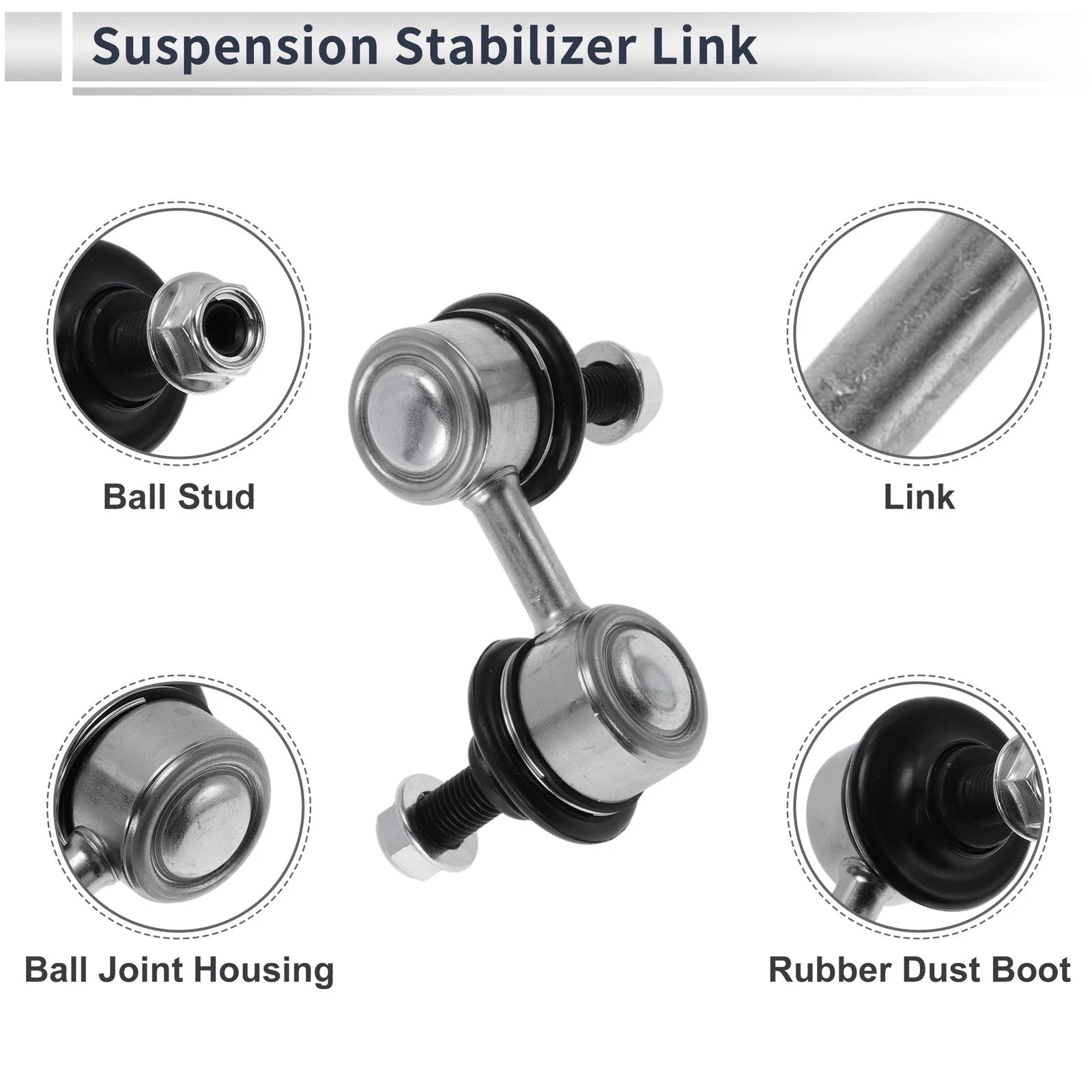 Front Stabilizer Bar Links for Acura RSX (2002–2006) No.K80487/K80488