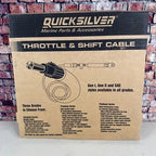 Control Cables 11' Pair for Mercury Mariner Mercruiser (897977A11)