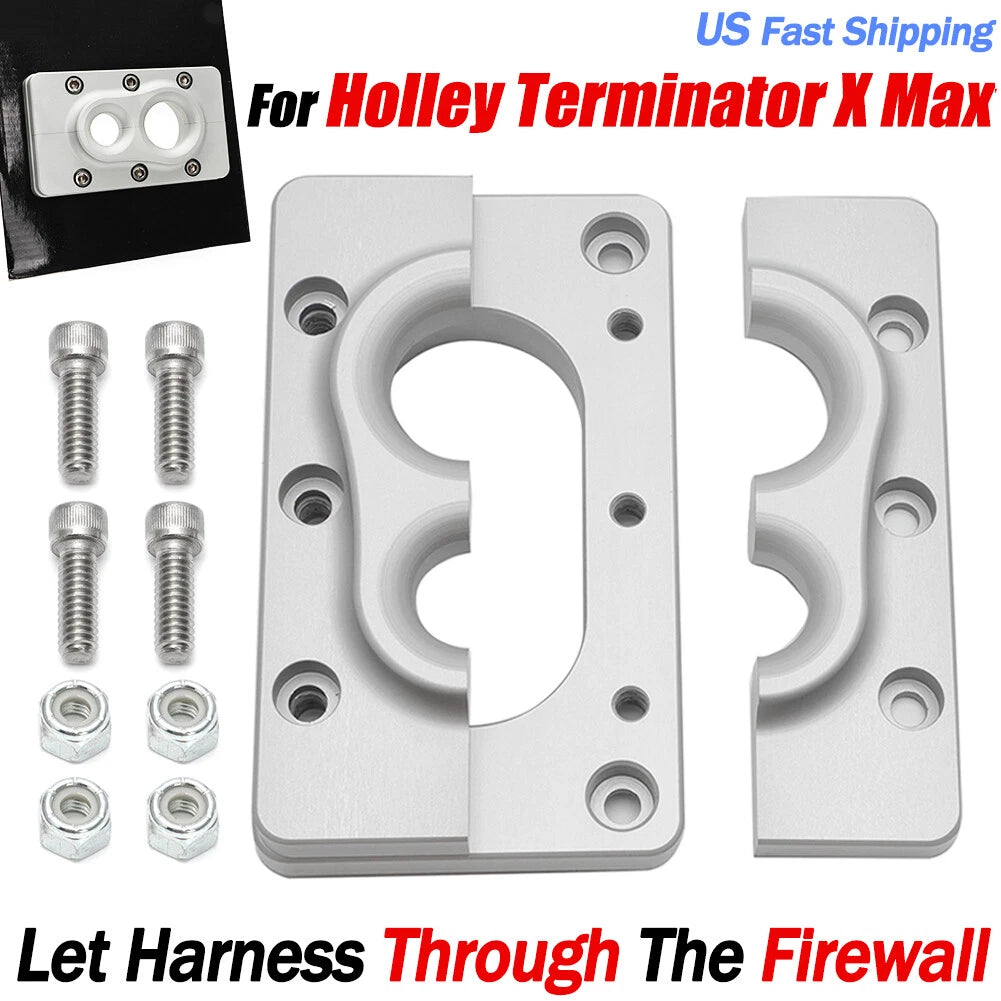 Holley Terminator X Max Fire Wall Pass Through Bracket for Universal