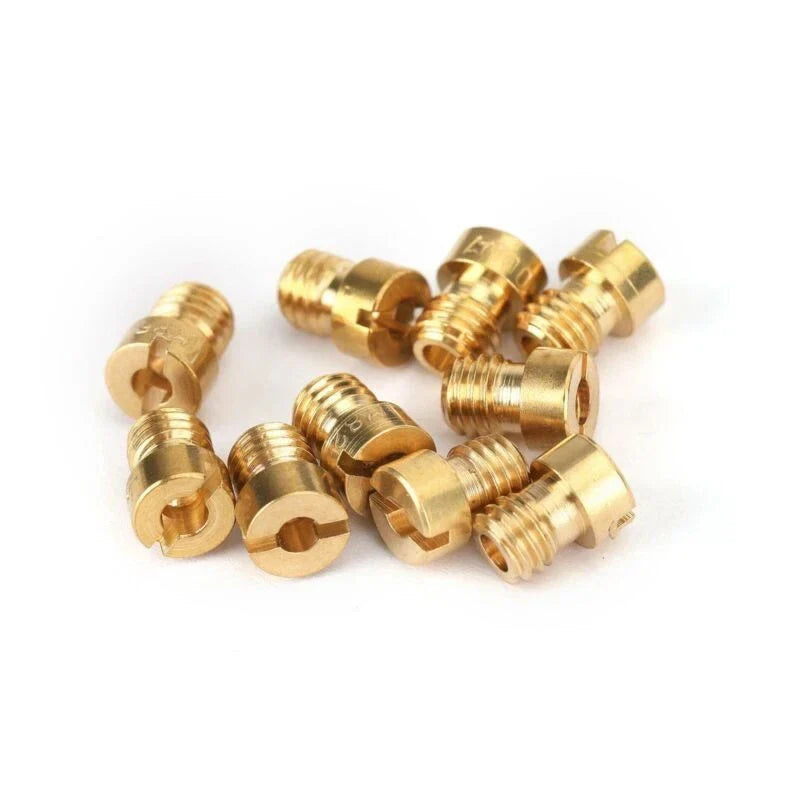 10 x Round Head Main Jet 5mm 82-105 for GY6 Motorcycles Carburetor
