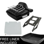 Chopped Trunk Plate Mount Rack for Harley Touring Electra Road Glide (2014–2023)