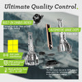 2X 9005 LED Headlight Bulbs for NOVSIGHT (30000LM, 6500K)