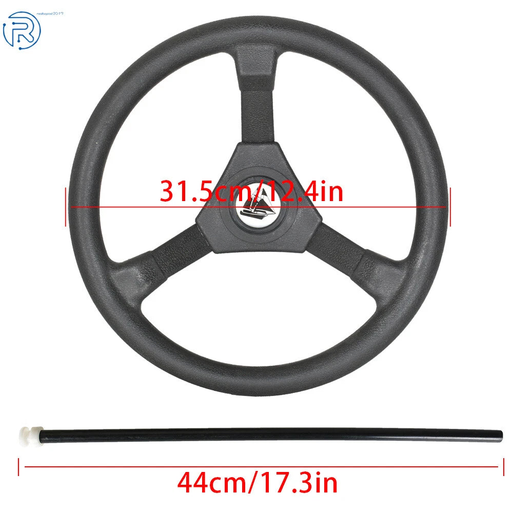 Rotary Steering System for Boat with 12.4" Wheel (13 Feet)