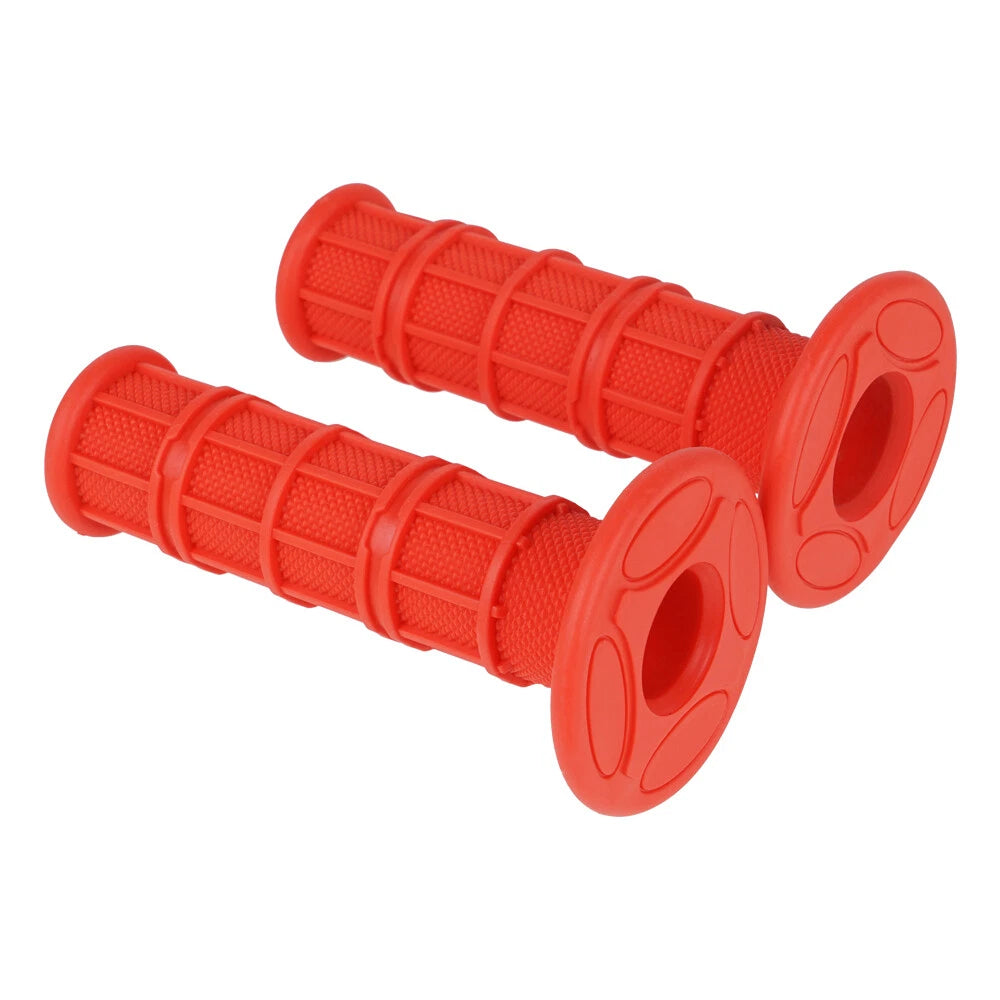 Soft Rubber Hand Grips for ATV MX Dirt Bike (7/8" & 1")
