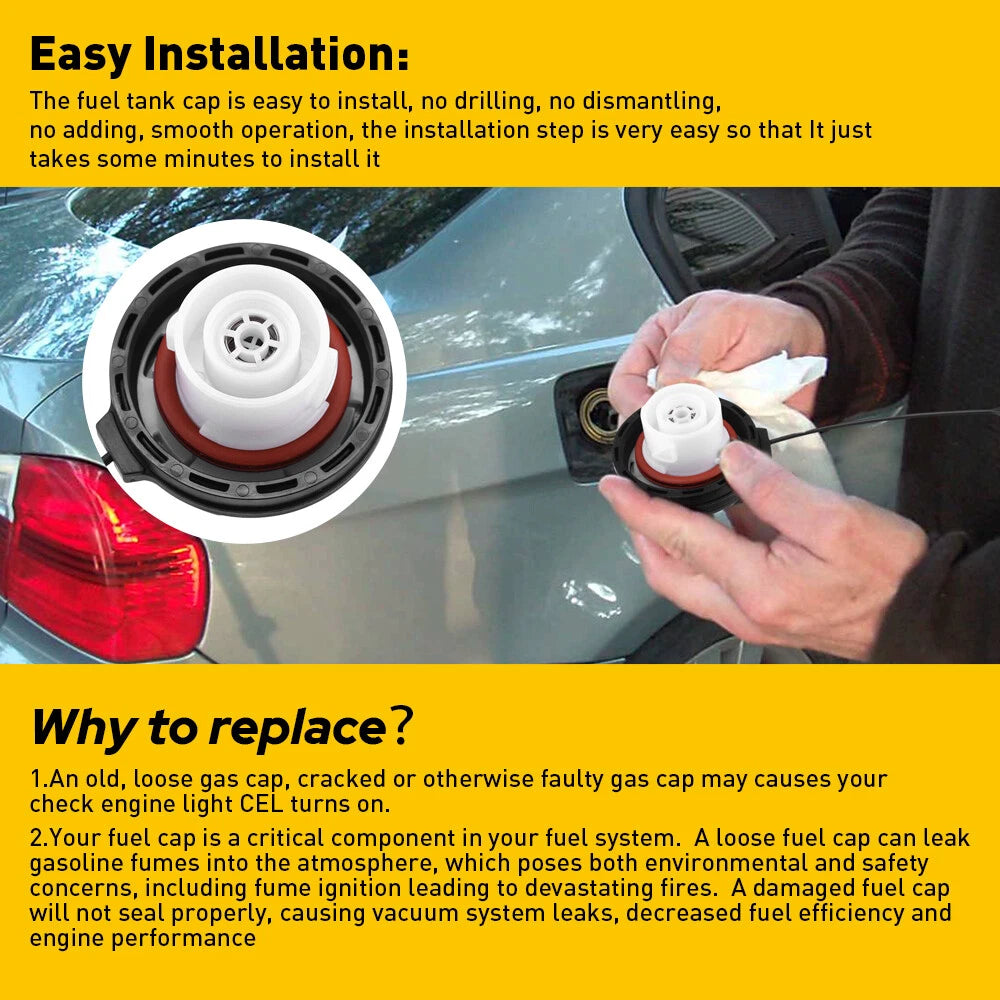 Fuel Tank Gas Cap for Chevrolet GMC Buick Cruze (2004â2012)
