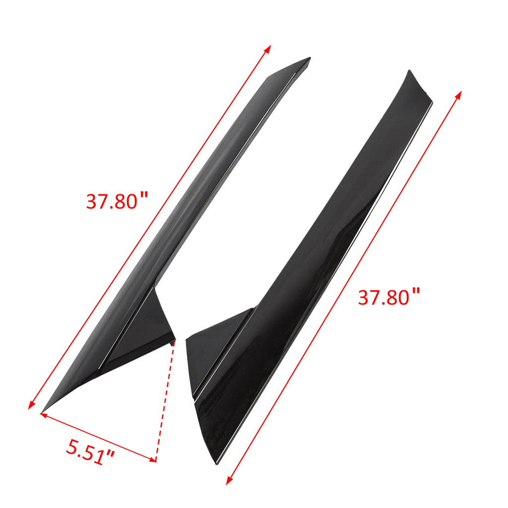 Windshield Outer Trim Pillar Molding Kit for Ford Explorer (2011–2019)