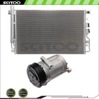 Condenser and Compressor for Chevrolet Equinox GMC Terrain (2010–2011)