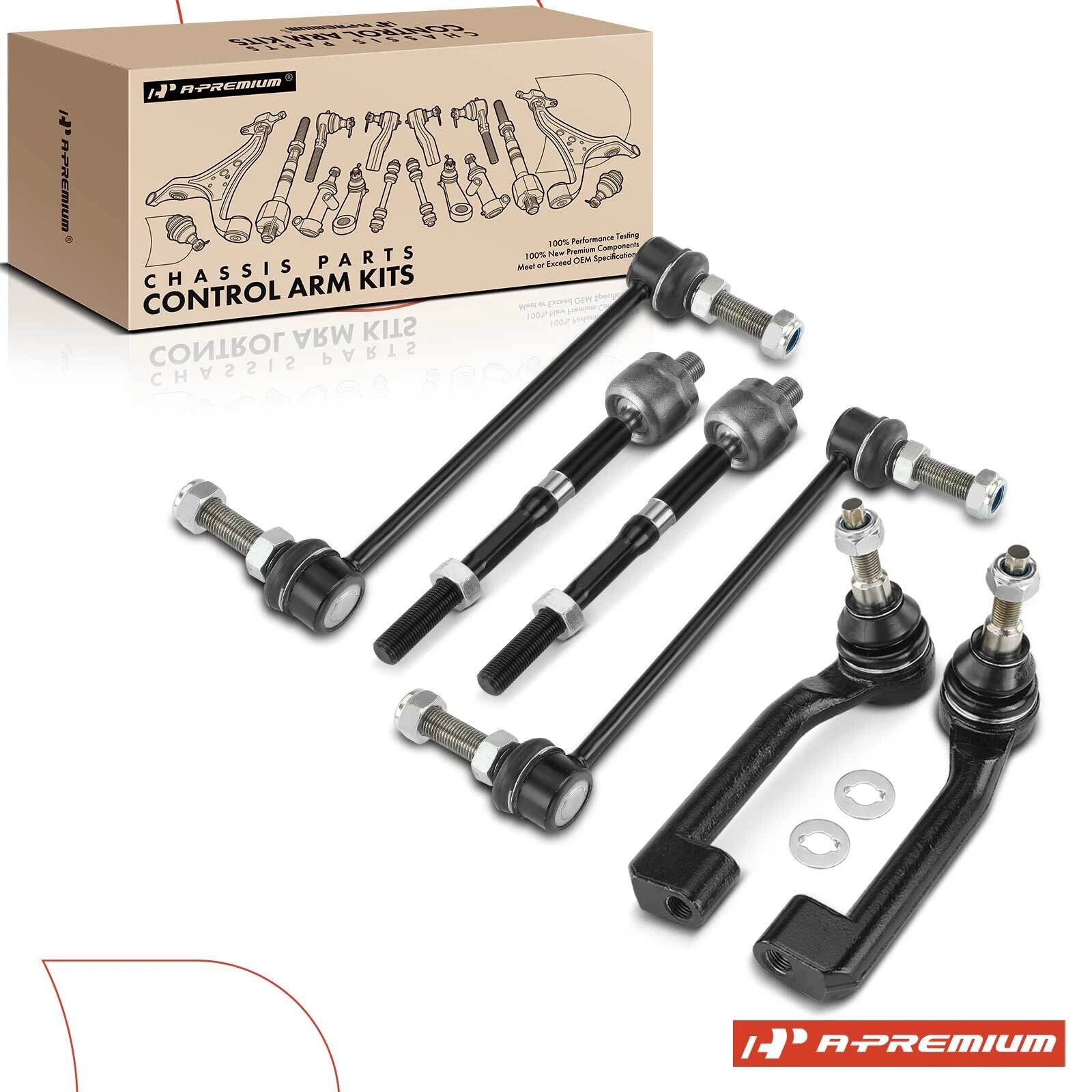 6X Front Sway Bar Link for Ford Police Interceptor Utility (2013–2019)
