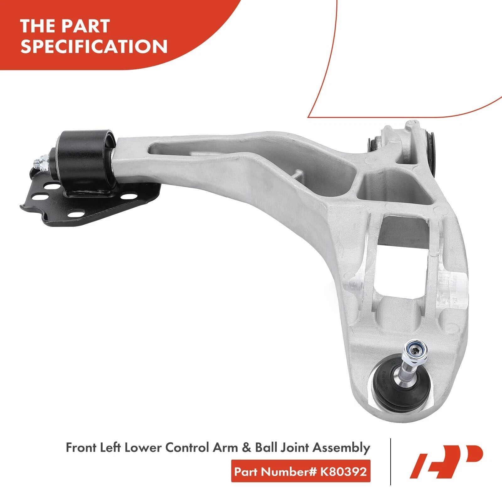 Front Left Lower Control Arm with Ball Joint for Ford Crown Victoria (1992-2011)