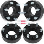 Set of 4 Wheel Adapters for Jeep Gladiator Grand Cherokee Wrangler (2019–2023)
