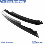 Set of 2 Gloss Black Grille Trim for Honda Civic (2016–2018)