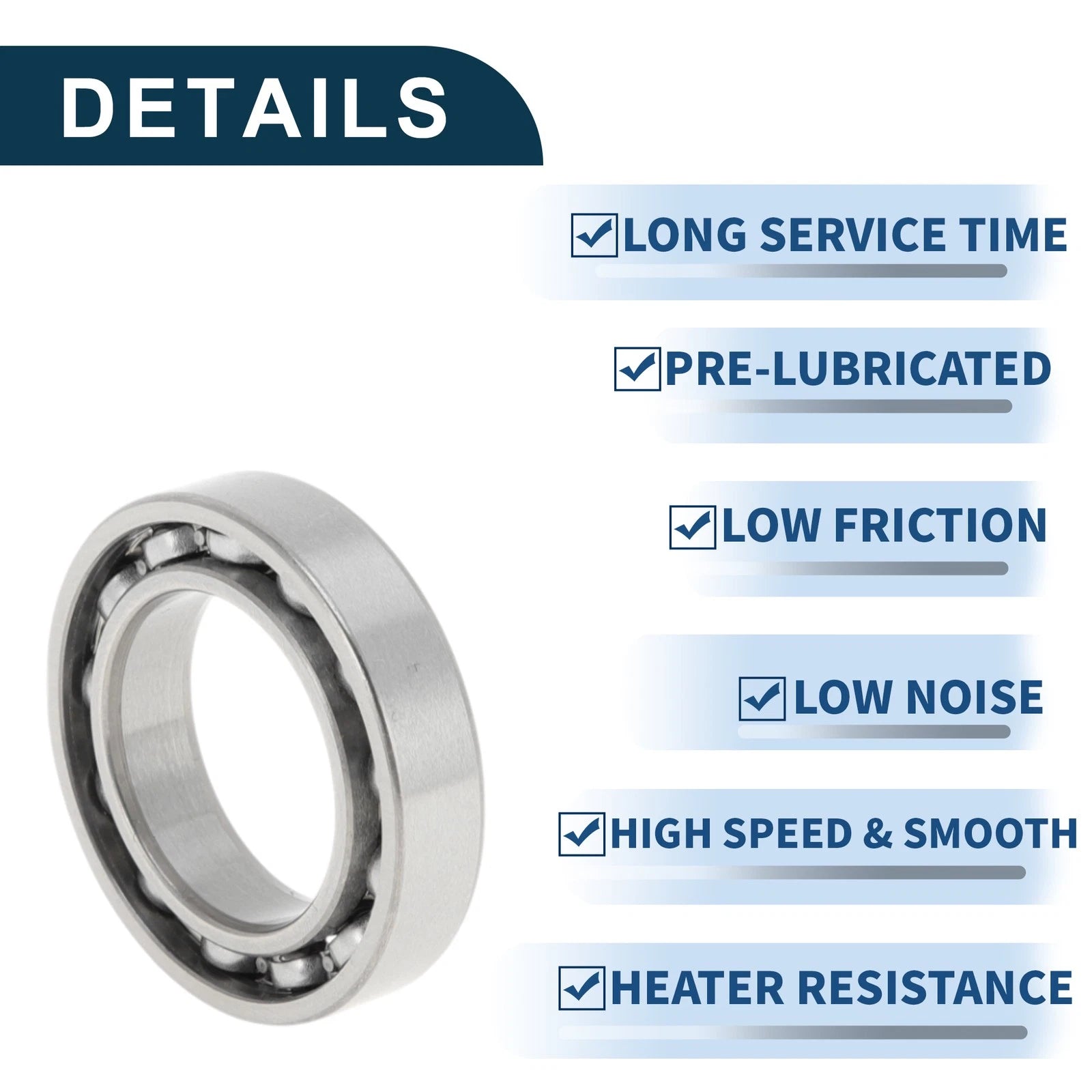 Deep Groove Ball Bearing 20x32x7mm for Scooter Skateboard (P5)