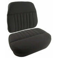 Cushion Set of 2 for White - Black Fabric