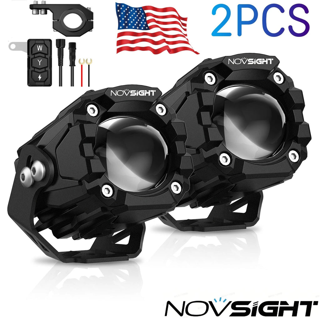 2" LED Pod Work Lights for Jeep Truck Pickup SUV (2010–2023)