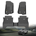 All Weather TPE Floor Mats for Jeep Gladiator (2020–2025)