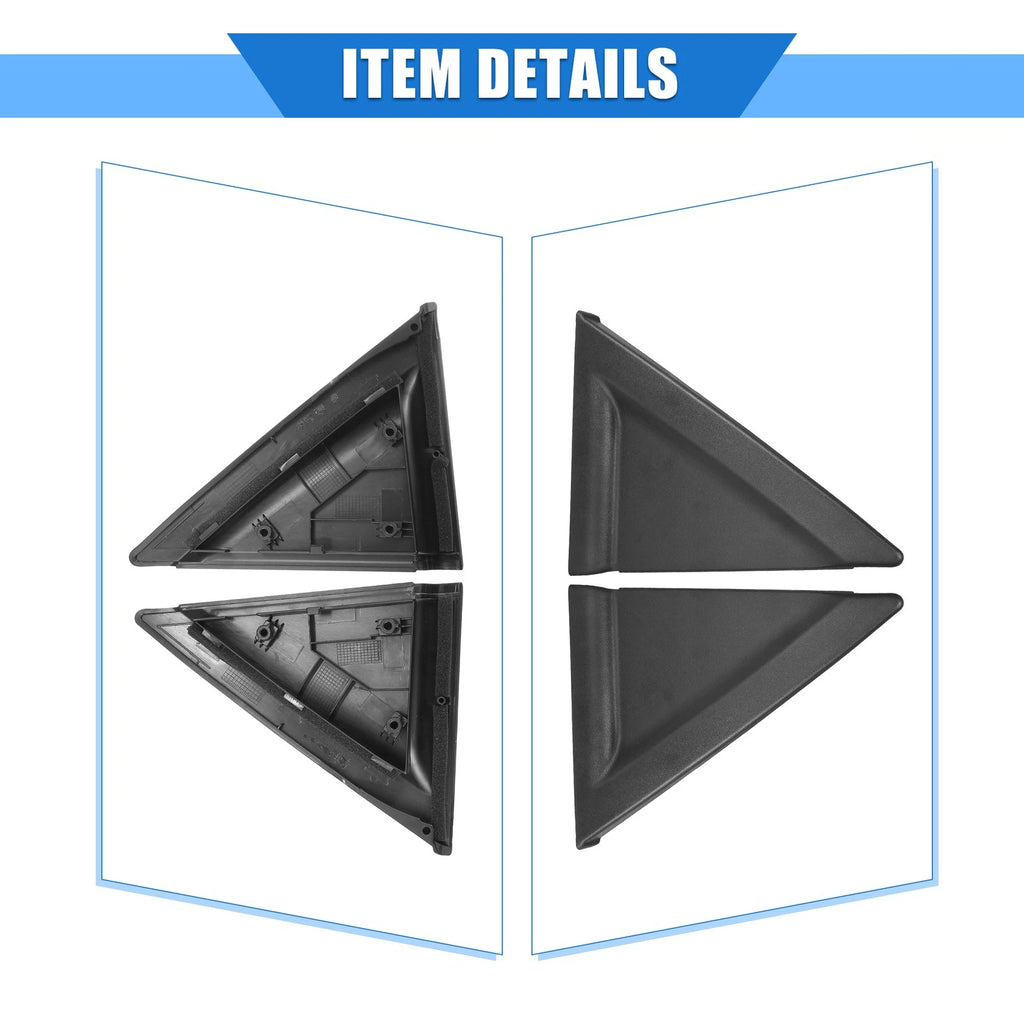 2X Mirror Corner Triangle Fender Cover for Kia Spectra (2004–2009)