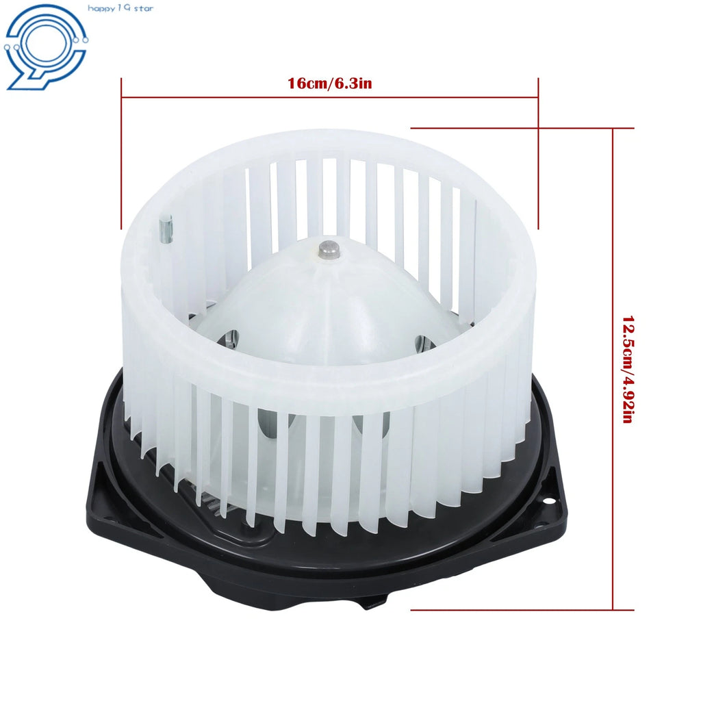 Front AC Heater Blower Motor with Fan Cage for Infiniti G35 G37 (2003–2013)