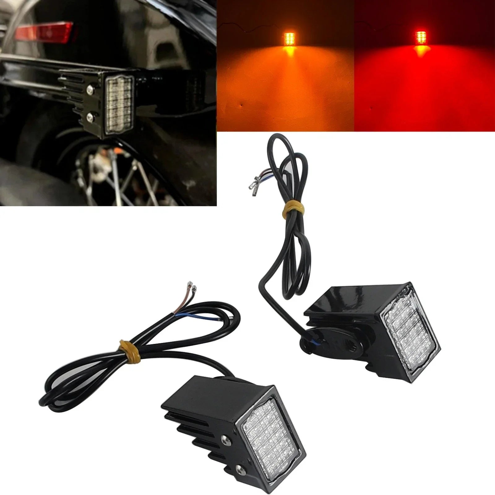 LED Turn Signal Red Lights for Low Rider ST FXLRST, El Diablo FXRST (22-25)