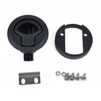 2" Flush Pull Slam Latch for Boat Deck Hatch Door Lock (No Lock Core)