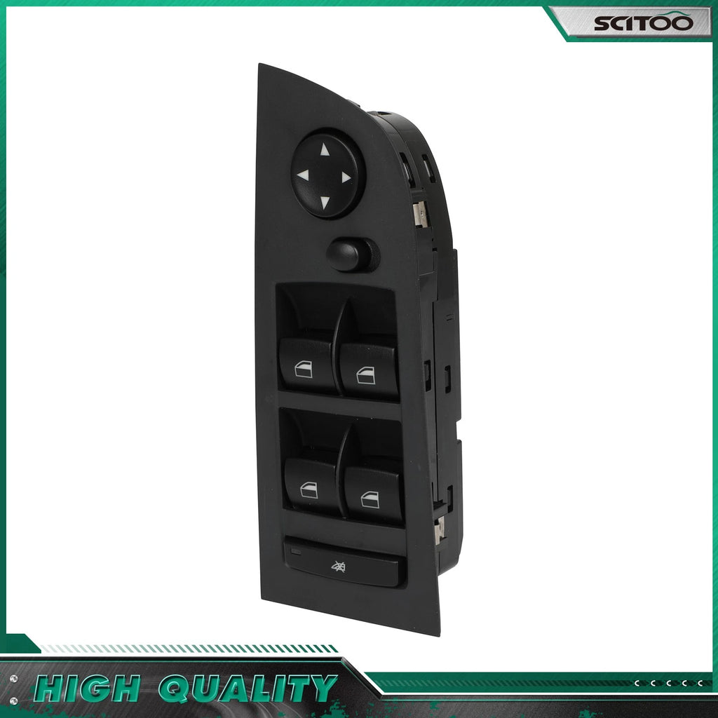 Power Window Switch for BMW 328i (2007–2011) Front Left w/o Power Folding Mirrors
