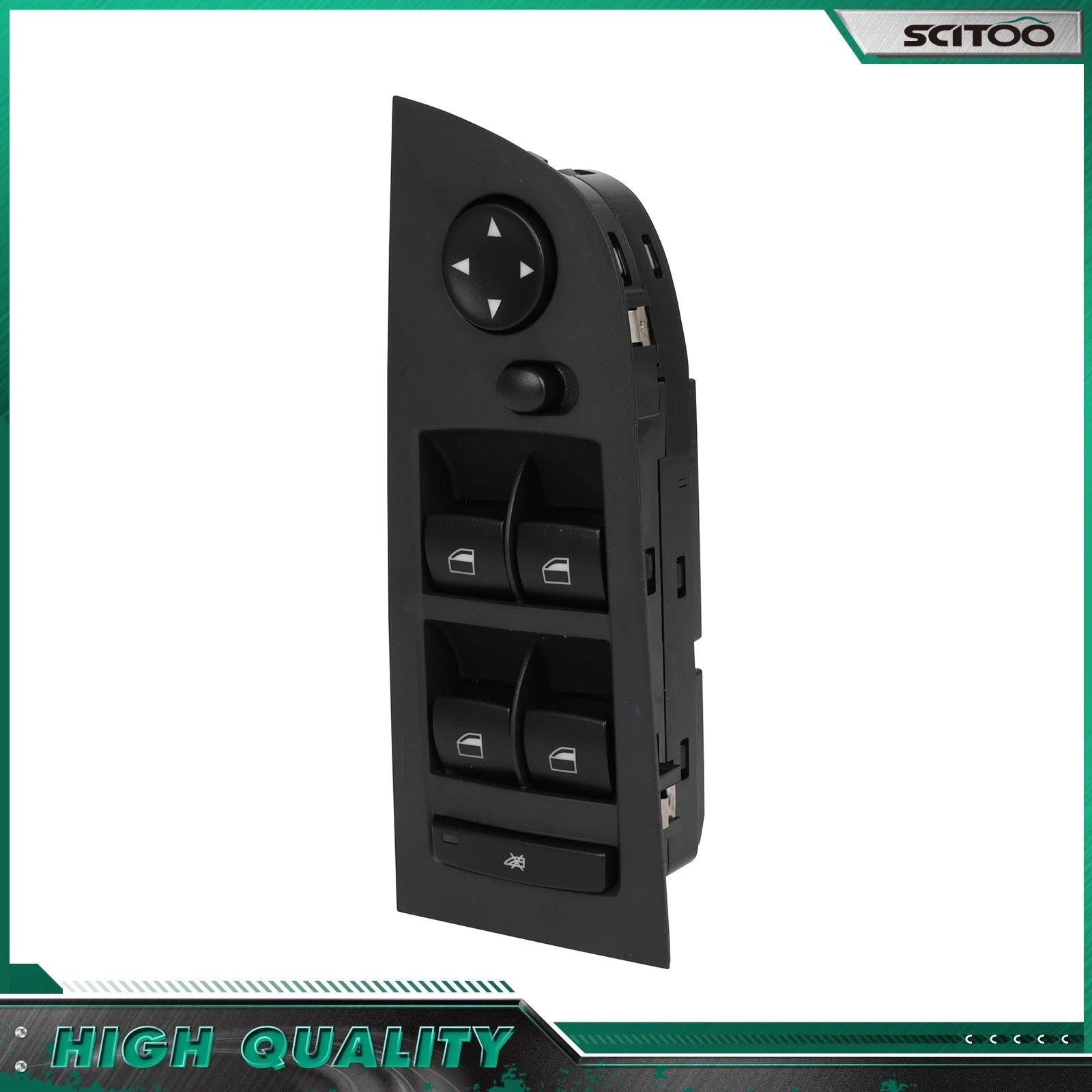 Power Window Switch for BMW 328i (2007–2011) Front Left w/o Power Folding Mirrors