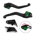 Short Clutch Brake Lever for Kawasaki ZX10R/RR/KRT (2016–2017) T9