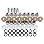 Set of 2 Front Upper Lower A Arm Bushing Seal Kit for Suzuki LTZ400 (2003–2014)
