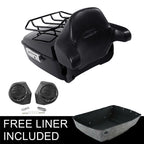 Backrest Pad Speakers for Harley Touring Road Glide (2014–2026)