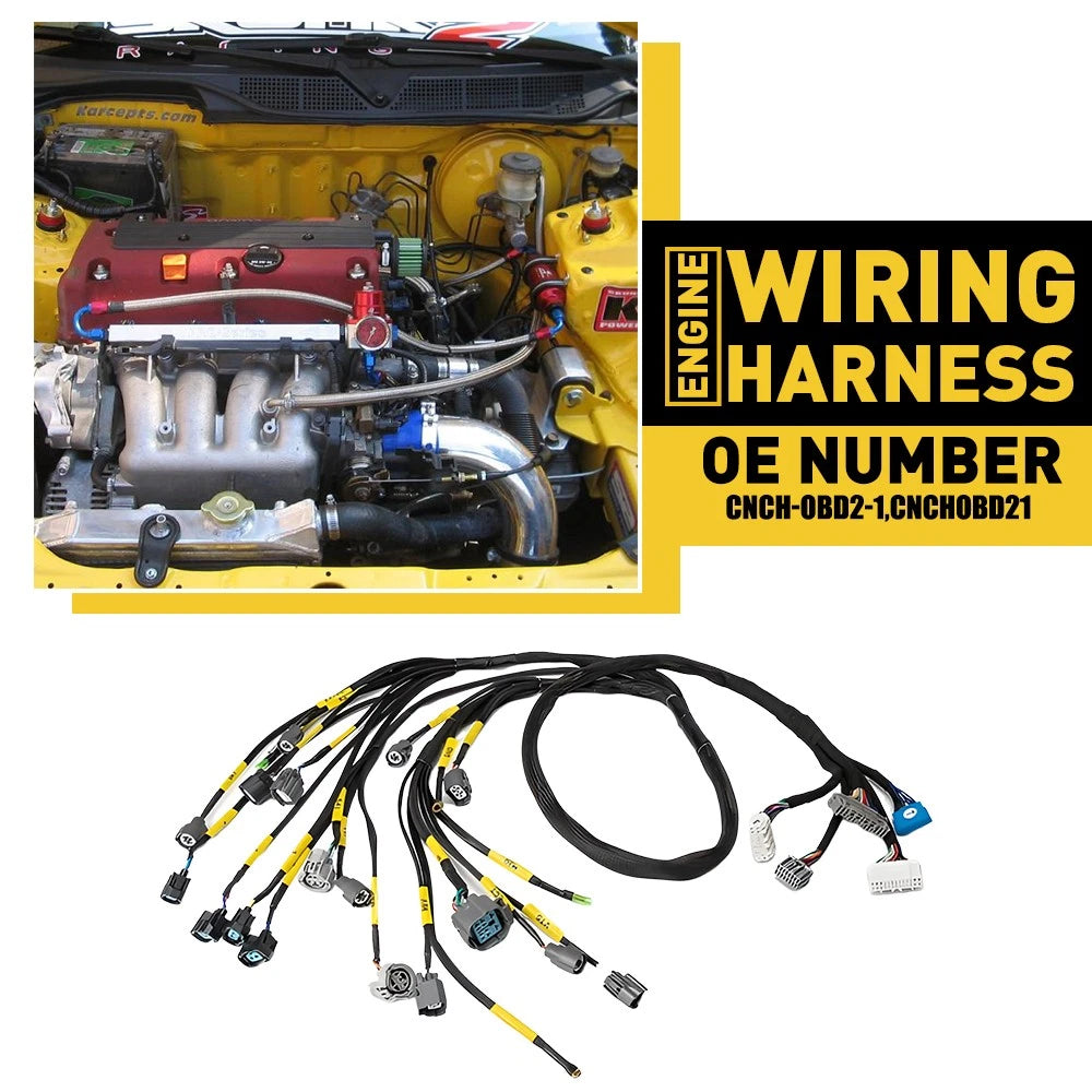 Engine Harness for Honda Civic Integra B-Series (OBD2)