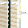Cordless Cellular Shades Window Blind 52" W x 64" H for Home (2023)