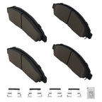Front Ceramic Brake Pads Kit for Chevrolet Colorado/GMC Canyon (2004–2008) D1039