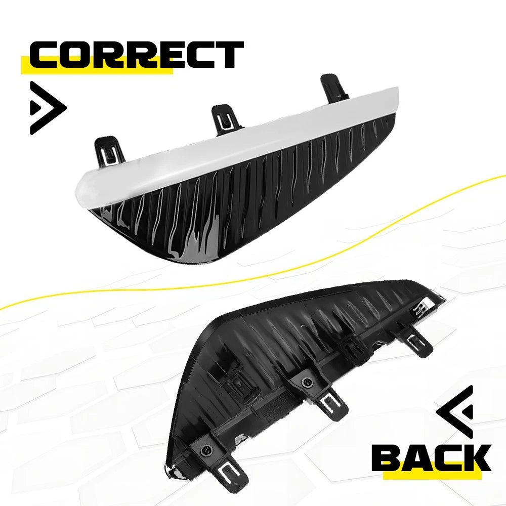2Pcs Fog Light Cover Bezel Frame for Nissan Sentra (2024–2025)