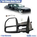 Left Power Heated Towing Mirror + LED Signal Lamp for Ford F-150 (2015–2018)