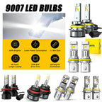 2X 9007 LED Headlight Bulbs for [Make Model] 