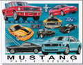 Ford Mustang Wall Decor Metal Tin Sign (#1272)