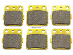 Front Rear Brake Pads for Suzuki LTZ 400, Kawasaki KFX, KSF, Arctic Cat DVX 400