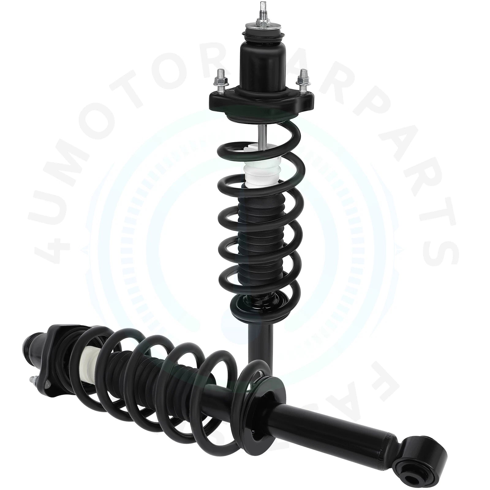 Set of 2 Rear Shocks Struts with Coil Spring for Dodge Journey (2009–2010)