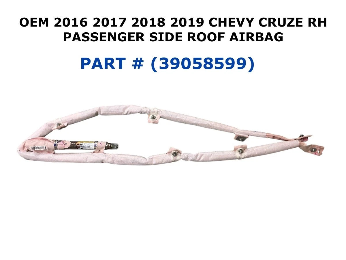 Right Side Roof Airbag for Chevy Cruze (2016–2019) 39058599