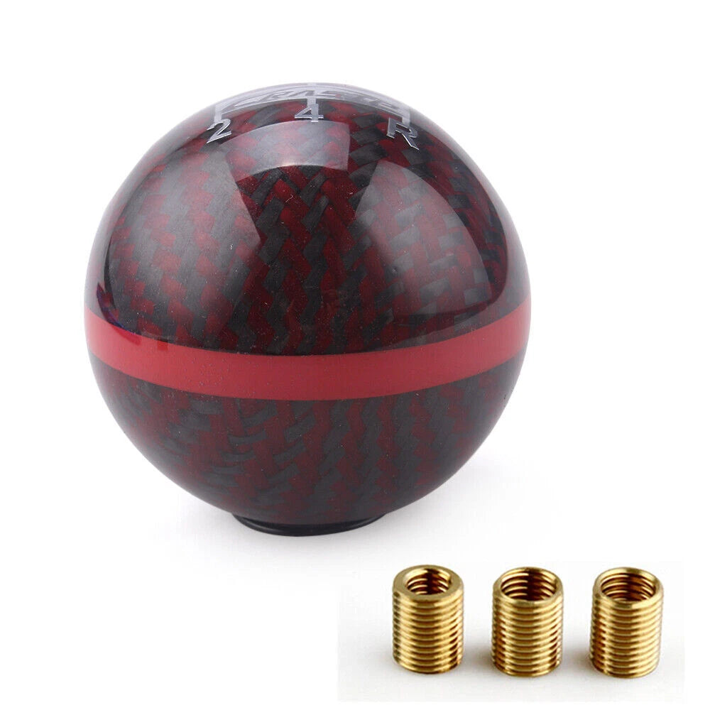 Carbon Fiber Racing Gear Shift Knob for Universal Fit