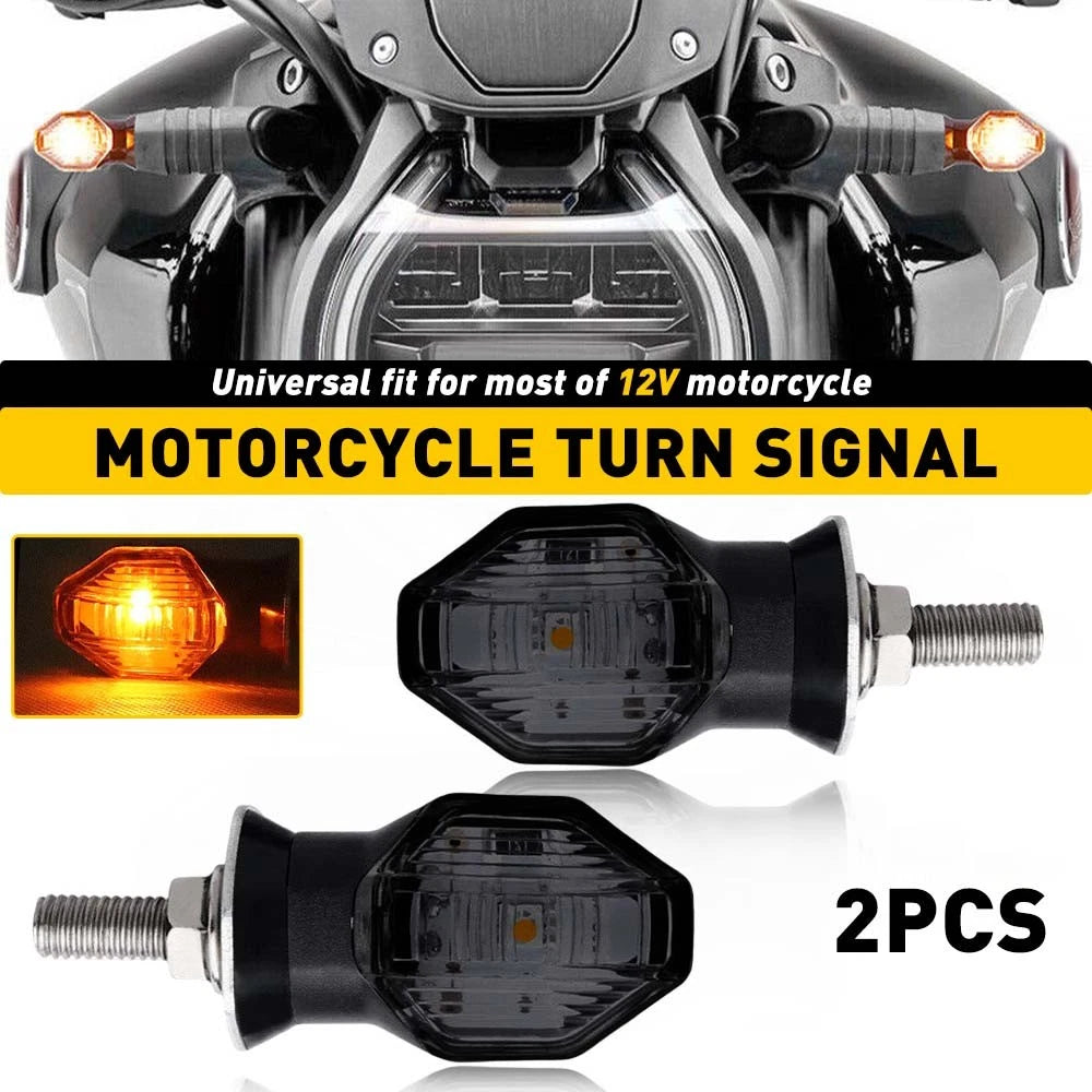 LED Mini Turn Signal Indicator Light for Honda Kawasaki