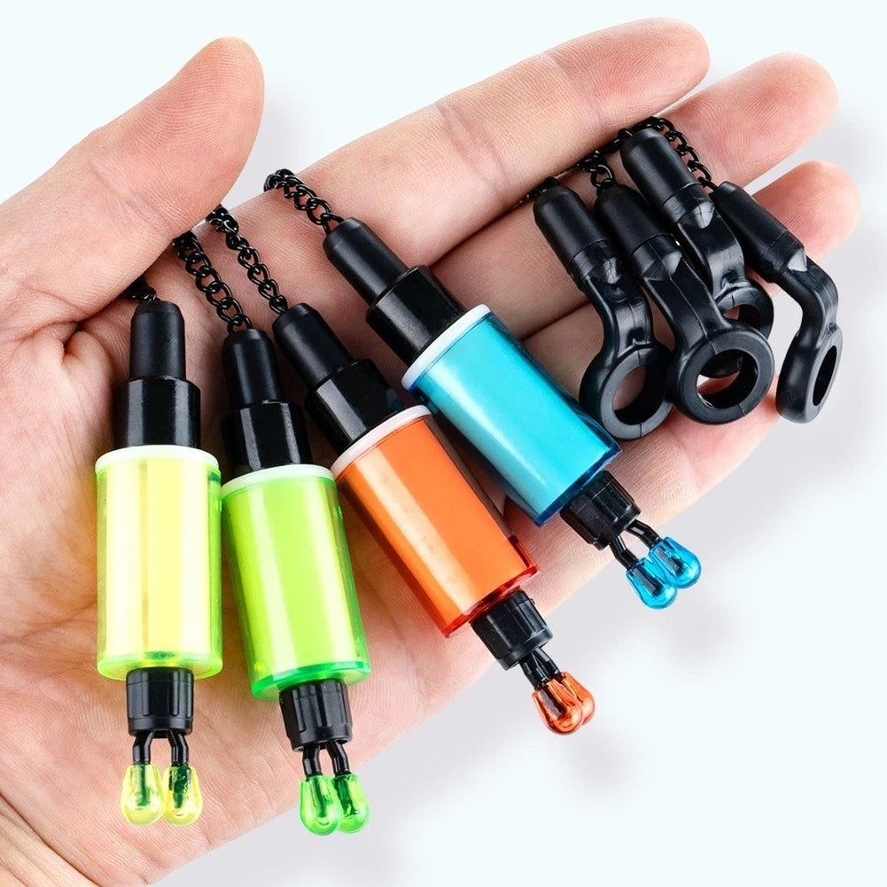 Bite Alarm Indicator for Carp Fishing with Glow Rod Chamber