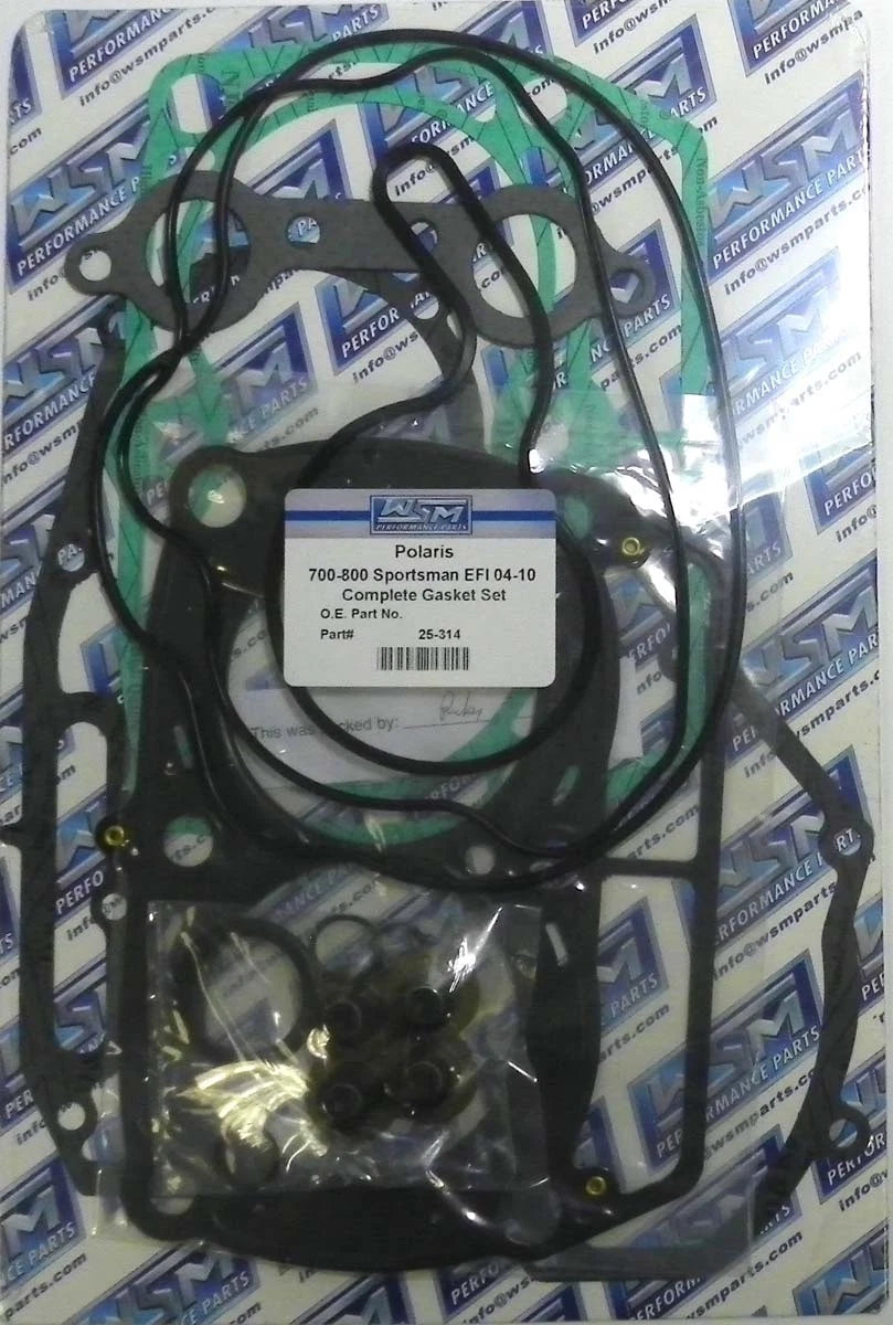 WSM Complete Gasket Kit for Polaris Ranger RZR Sportsman (2005–2010)