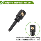 Windshield Washer Nozzle with Hose Connector for Audi (1996–2005) No. 3B9955985