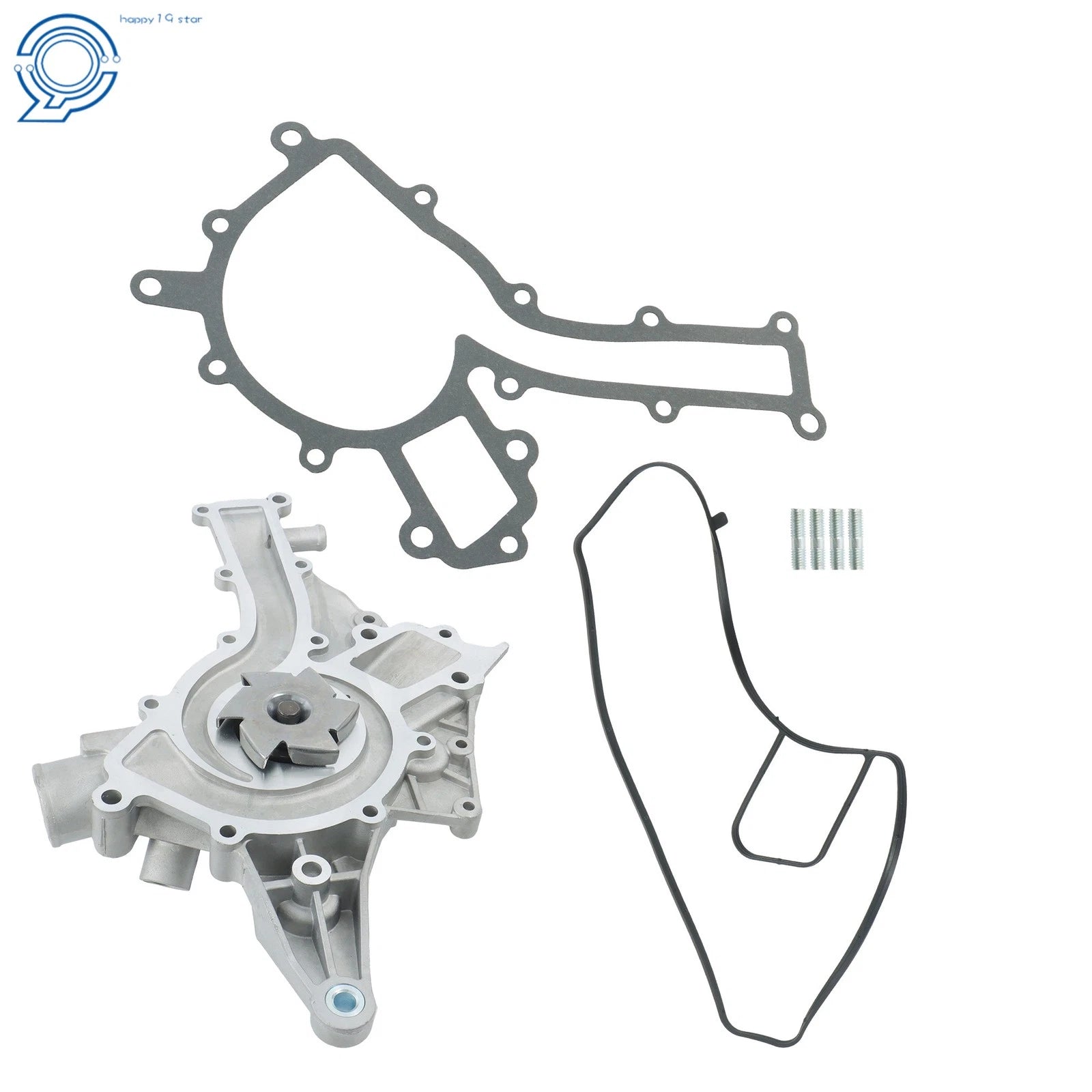 Engine Water Pump with Gasket for Mercedes Benz E320 CL500 ML430 ML500 S430 (1996–2005)