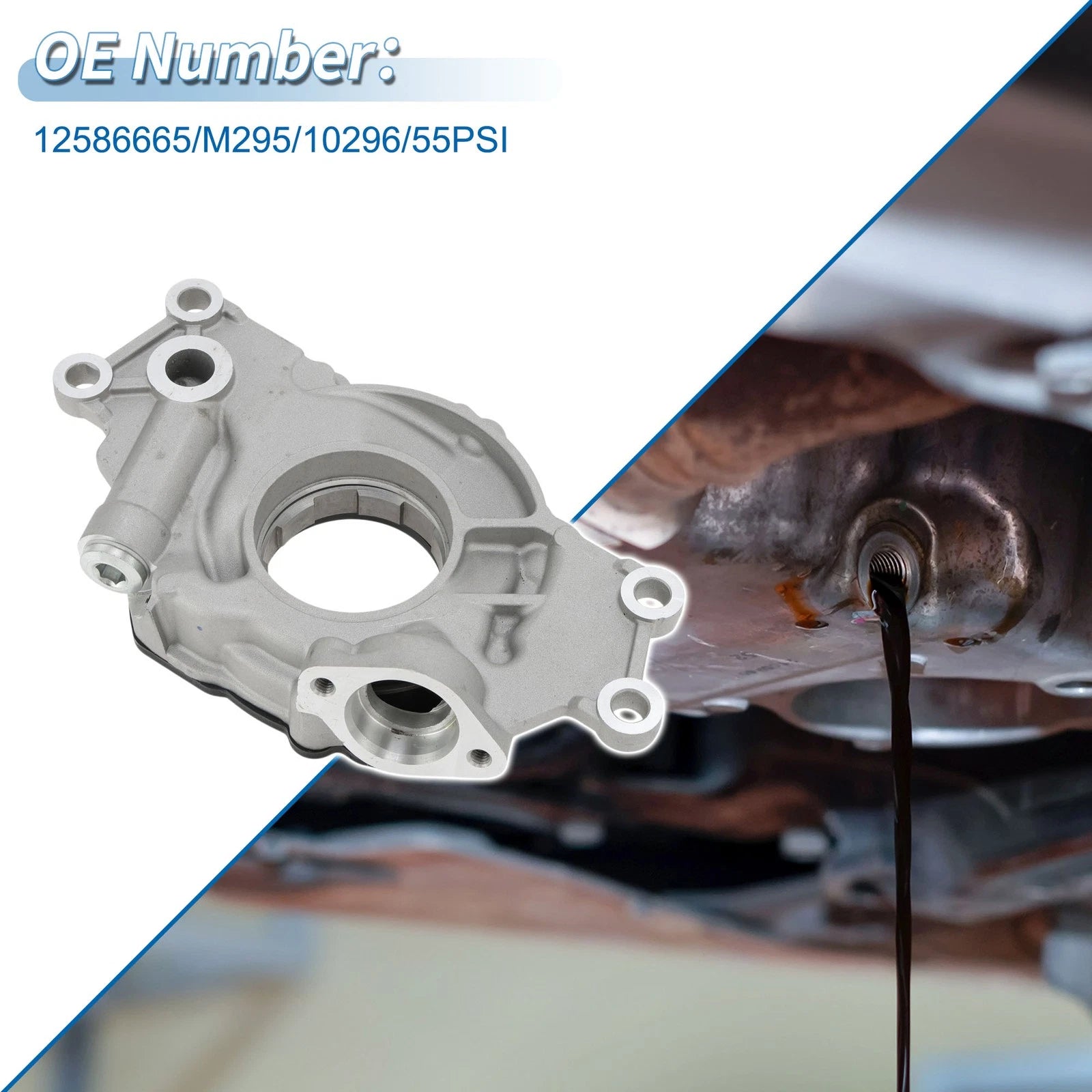 Engine Oil Pump for Avanti II (2001–2004) No.12586665/M295/10296/55PSI